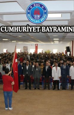 ALTINYILDIZ KOLEJİ FEN VE ANADOLU LİSESİ CUMHURİYET BAYRAMINI COŞKUYLA KUTLADI