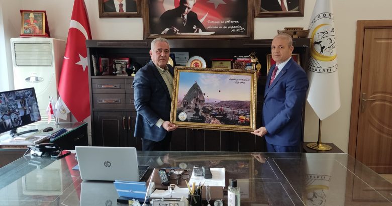  Loğoğlu Başkan Eren’i ziyaret etti
