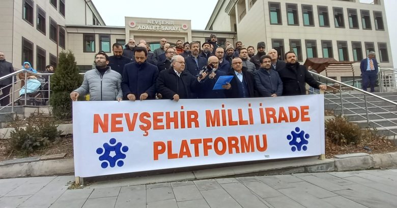  Milli İrade Platformundan suç duyurusu ve basın açıklaması