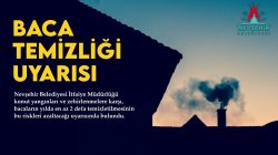 İTFAİYEDEN BACA TEMİZLİĞİ UYARISI