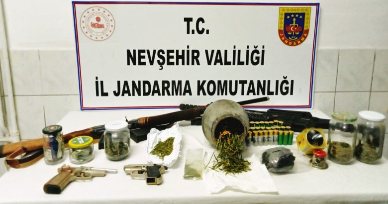  Gülşehir’de uyuşturucu operasyonu