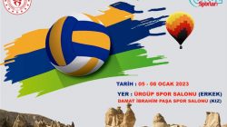 Yıldızlar voleybol grup müsabakaları da Nevşehir’de