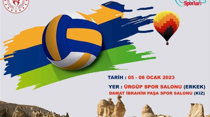  Yıldızlar voleybol grup müsabakaları da Nevşehir’de