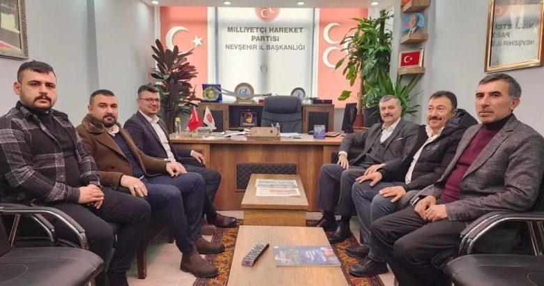  AK Parti Kozaklı heyetinden MHP’ye ziyaret