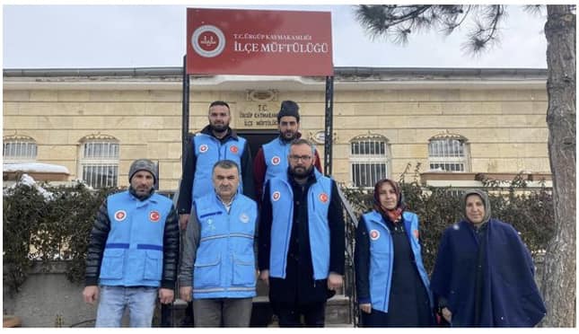  Nevşehir’den depremzedelere manevi destek
