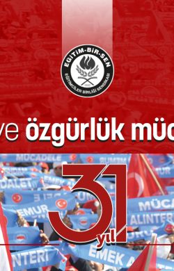 Hak, emek ve özgürlük mücadelesi 31 yaşında