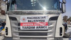 Hacıbektaş yardım tırları Malatya ve Kahramanmaraş’a ulaştı