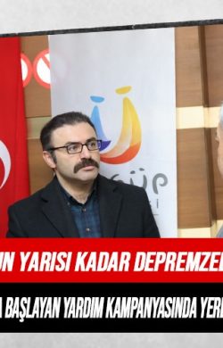 Depremzedelerin acil ihtiyaçları karşılandı