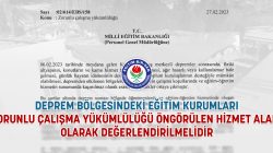 Zorunlu çalışma yükümlülüğü hizmet alanı olarak değerlendirilmeli