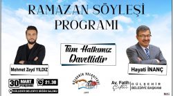 Gülşehir belediyesinden ramazan söyleşisi