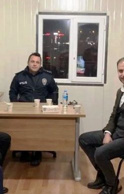 Başkan Doğu adaylarla birlikte polis haftasını kutladı