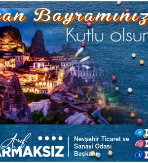 BAŞKAN PARMAKSIZ’DAN RAMAZAN BAYRAMI MESAJI