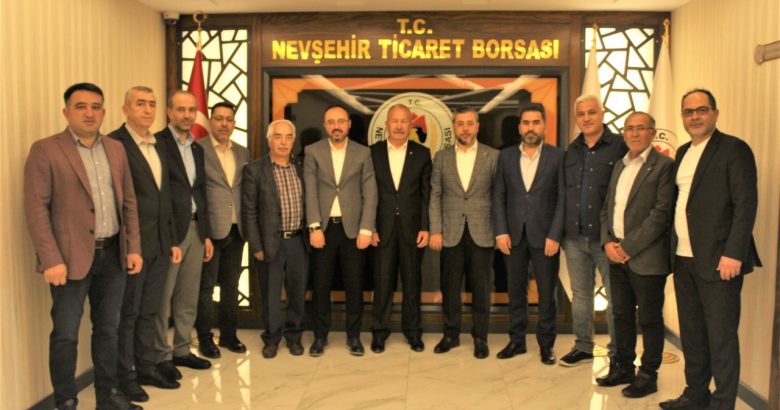  Milletvekili adayı Özgün Nevşehir Ticaret Borsasını Ziyaret Etti