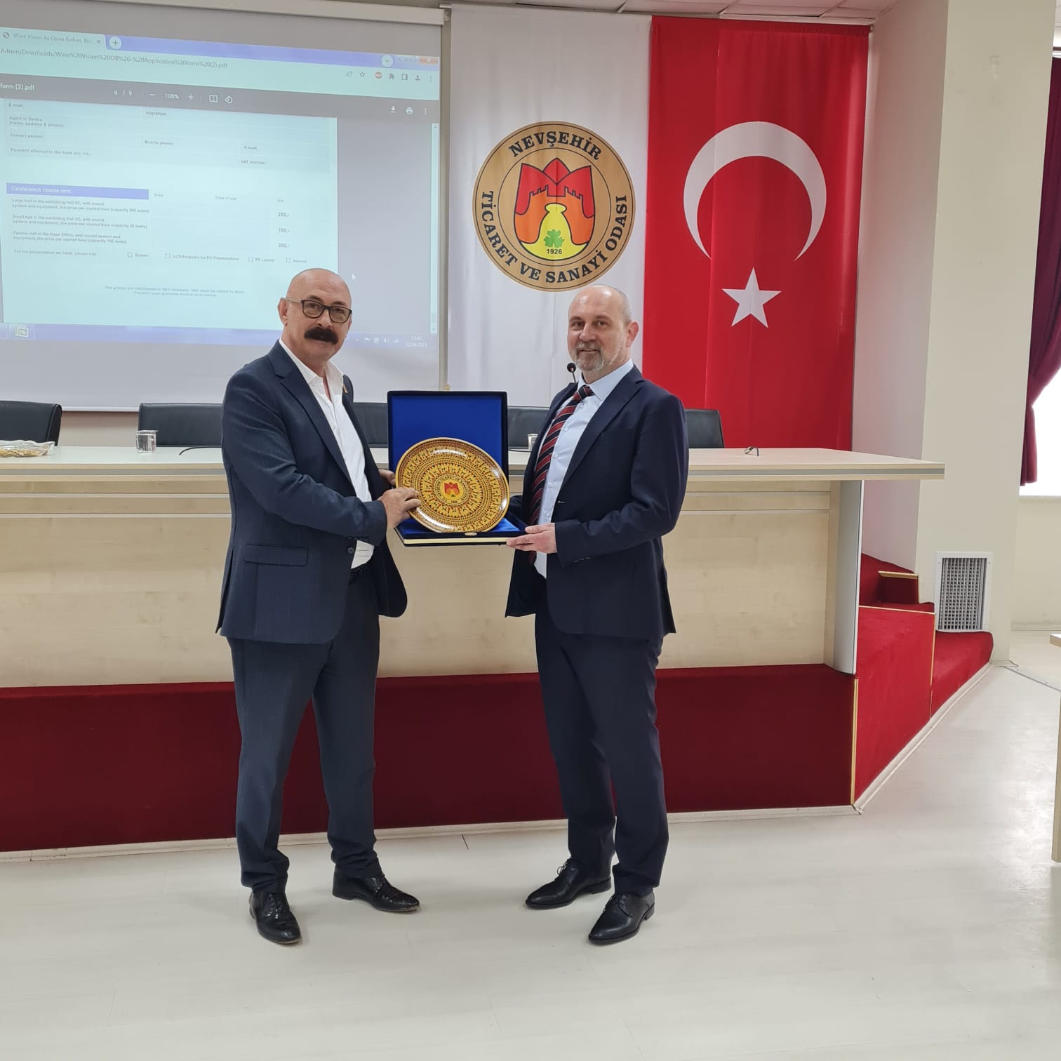 SIRBİSTAN BÜYÜKELÇİLİĞİNDEN NTSO’YA ZİYARET
