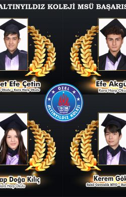 ALTINYILDIZ KOLEJİ FEN VE ANADOLU LİSESİ MSÜ BAŞARISI