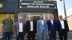 NEVESOB Başkanı Pınarbaşı Misafirlerini Ağırladı