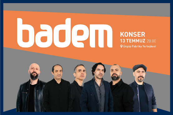  Badem grubunun konseri 13 Temmuz’da