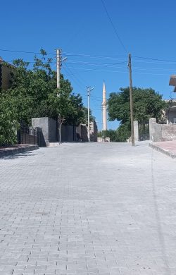 Çeşme caddesi ve Barış sokak halkın kullanımına açıldı