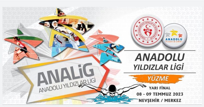  Yüzme yarı final müsabakaları Nevşehir’de