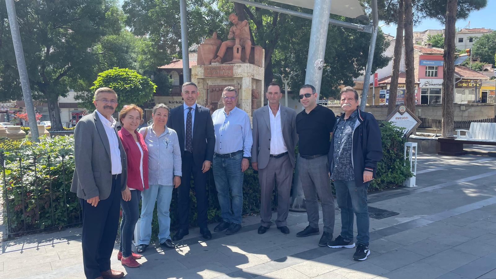 CHP'nin Vekil misafirleri vardı