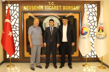  Gülşehir Kaymakamı Zortul’dan Nevşehir Ticaret Borsasına Ziyaret
