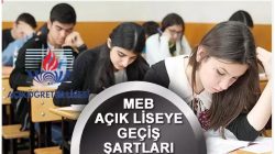 Açık liseye kimler geçebilir?