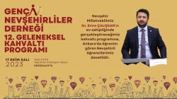 Genç Nevşehirliler Derneğinden 12. geleneksel kahvaltı programı